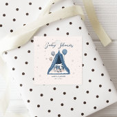 Celestial Beer Pastel Baby shower Bedankjes Labels