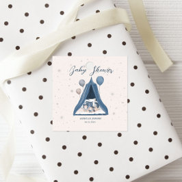 Celestial Beer Pastel Baby shower Bedankjes Labels