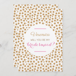 Celestial ben je mijn bruidsroze wit kaart