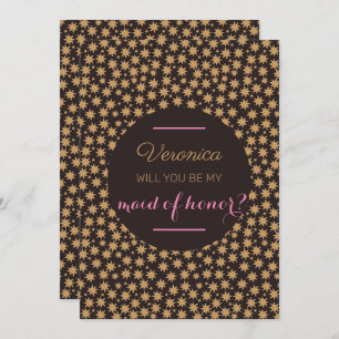 Celestial ben je mijn vriendin van erge roze Moody Kaart