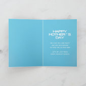 Celestial BESTE MOEDER OOIT Moederdag Foto Feestdagen Kaart (Binnen)