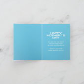 Celestial BESTE MOEDER OOIT Moederdag Foto Feestdagen Kaart (Binnen)