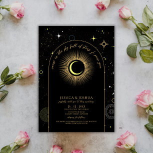 Celestial Black Arch Astrologisch Quote Kaart