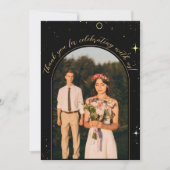 Celestial Black Arch mystieke foto Bedankkaart (Voorkant)