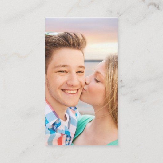 Celestial Black Gold Budget QR Code RSVP Foto Informatiekaartje (Achterkant)