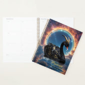 Celestial Black Swan Guardian of the Moonfire Veil Planner (Display)
