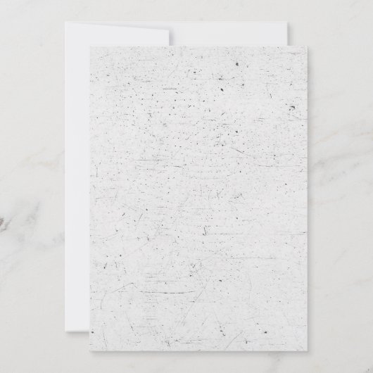 Celestial Black White Moon Wedding Invitation Kaart (Achterkant)