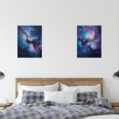 Celestial Bloom: een nevel in beweging Muurkunst Sets (Slaapkamer)