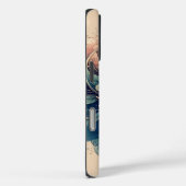 Celestial Bloom - Mystic Floral Moon Art Case-Mate iPhone Case (Achterkant / Rechts)