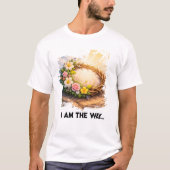 Celestial Blooming Crown 3D Papercut Unisex T-shirt (Voorkant)