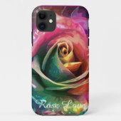 Celestial Blossom: Buitenaards Roos Case-Mate iPhone Case (Achterkant)