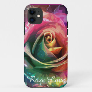 Celestial Blossom: Buitenaards Roos Case-Mate iPhone Case