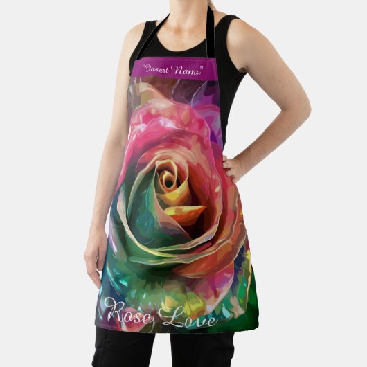 Celestial Blossom: Buitenaards Roos Schort (Insitu)