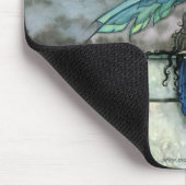 Celestial Blue Fairy Art Mousepad Muismat (Hoek)