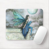 Celestial Blue Fairy Art Mousepad Muismat (Met muis)