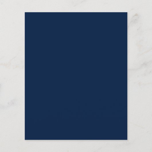 Celestial Blue Save The Date Verjaardag Quinceaner (Achterkant)