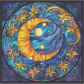 Celestial Bodies Vinyl Sticker (Voorkant)