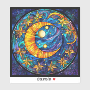 Celestial Bodies Vinyl Sticker