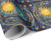 Celestial Bodies Wrapping Papier (Rol Hoek)
