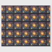 Celestial Bodies Wrapping Papier (Vlak)
