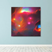 Celestial Body Canvas Afdruk (Insitu (Houten vloer))