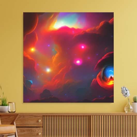 Celestial Body Canvas Afdruk (Insitu (Woonkamer))