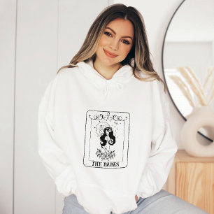 Celestial Boho Bachelorette Bride Babe Tarot Kaart Hoodie
