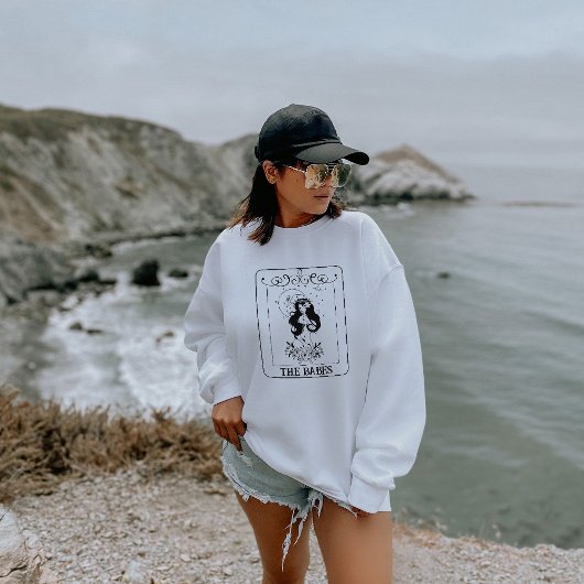 Celestial Boho Bachelorette Bride Babe Tarot Kaart Trui