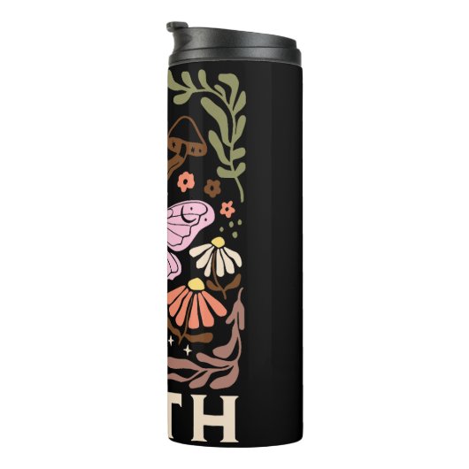 Celestial Boho Butterfly Faith Graphic Thermosbeker (Geroteerd rechts)