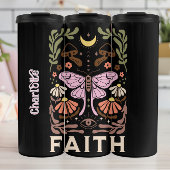 Celestial Boho Butterfly Faith Graphic Thermosbeker
