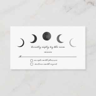 Celestial Boho Wedding Invitation Enclosure Card Informatiekaartje