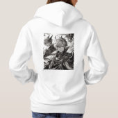 Celestial Bonds: De Goddelijke Omhelzing Hoodie (Achterkant)
