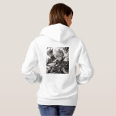 Celestial Bonds: De Goddelijke Omhelzing Hoodie (Achterkant volledig)