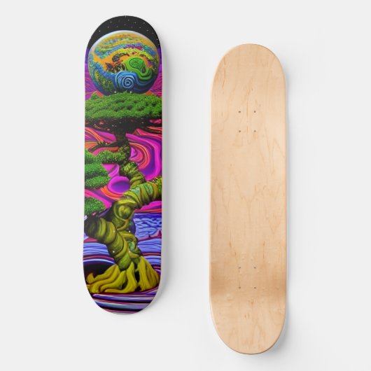 Celestial Bonsai Persoonlijk Skateboard (Voorkant)