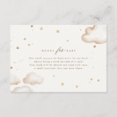 Celestial Books for Baby Card Informatiekaartje (Voorkant)