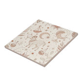 Celestial Botanical Pattern (1) Tegeltje (Zijkant)