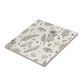 Celestial Botanical Pattern (4) Tegeltje (Zijkant)