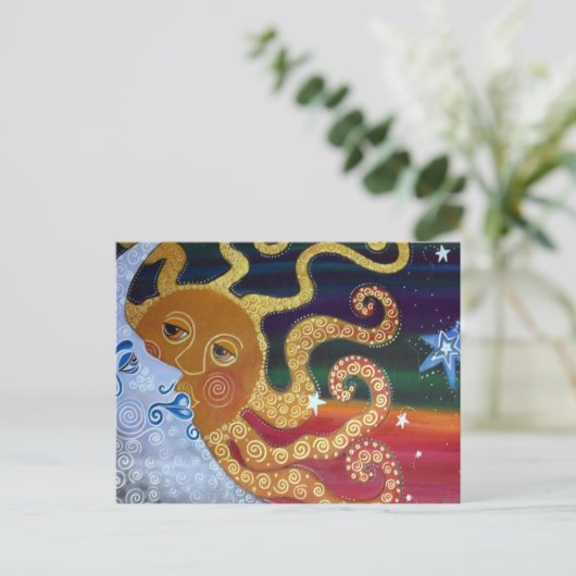 Celestial Briefkaart (Staand voorkant)