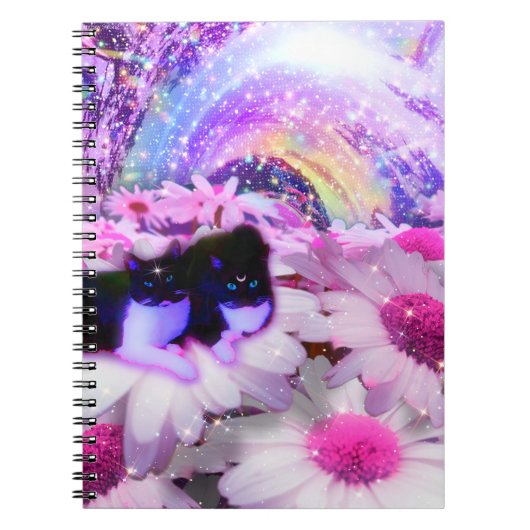 Celestial Brothers - Cat Notebook  Notitieboek (Voorkant)