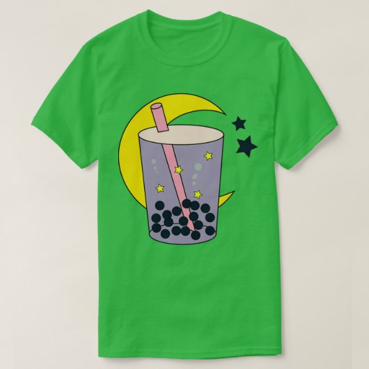 Celestial Bubble Tea T-shirt (Design voorkant)