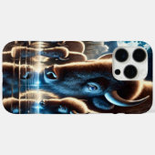 Celestial Buffalo's Drink onder sterrenhemel Case-Mate iPhone Case (Achterkant (horizontaal))