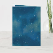 Celestial Bull Symbool Fantasy Stier Teken Verjaar Kaart (Achterkant)