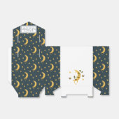 Celestial Bumblebee Moon Honey Baby shower Bedankdoosjes (Uitgevouwen)