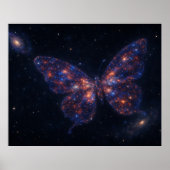 Celestial Butterfly Galaxy  Poster (Voorkant)