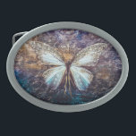 Celestial Butterfly Gesp<br><div class="desc">Celestiale vlinder op perkament. Oud schrijven.</div>