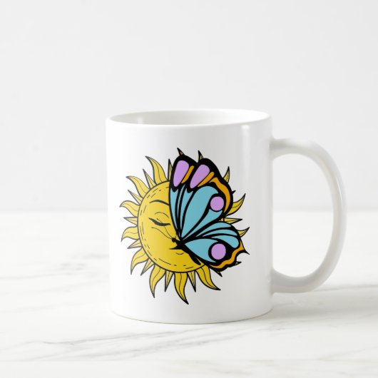 Celestial Butterfly Sun Koffiemok (Rechts)