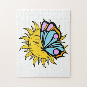 Celestial Butterfly Sun Legpuzzel