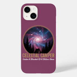 Celestial Camper Galaxy Night Scene Case-Mate iPhone 14 Hoesje