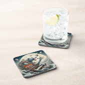 Celestial Canis Pianist Bier Onderzetter (Rechterzijde)