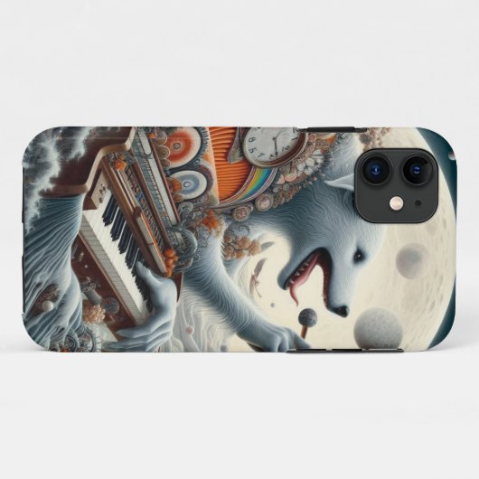 Celestial Canis Pianist Case-Mate iPhone Case (Achterkant (horizontaal))